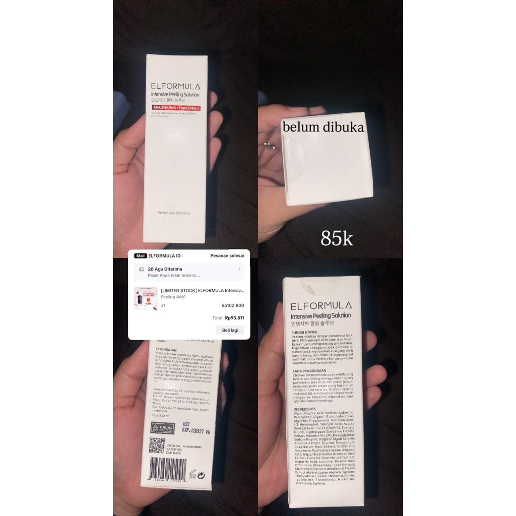 PEELING SERUM ELFORMULA