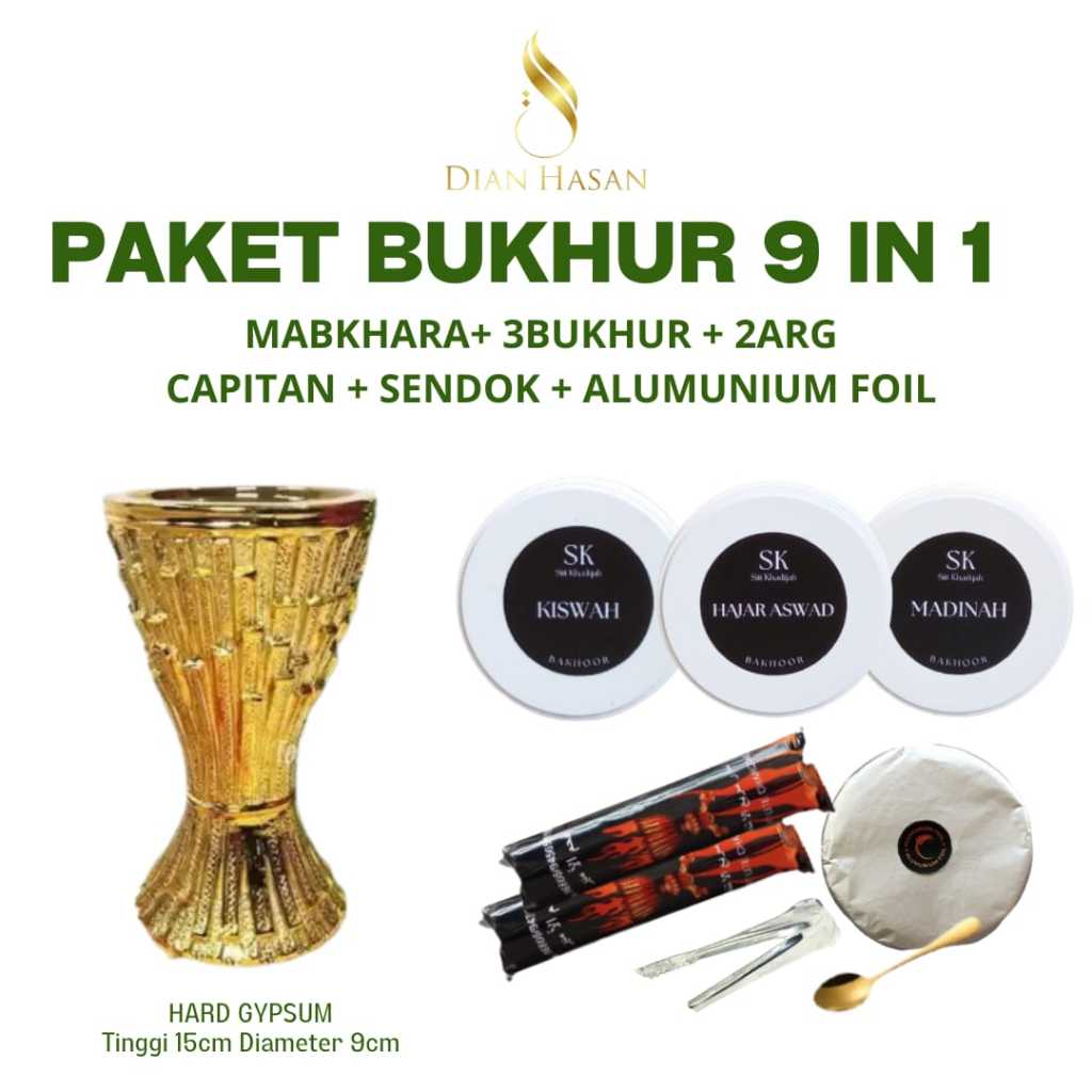 PAKET BUKHUR LENGKAP