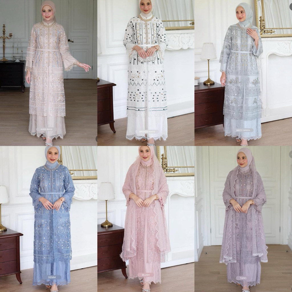 ALLURA OUTER DRESS || AMEENA OUTER SARAH THE LABEL || INARA DRESS SARAH THE LABEL