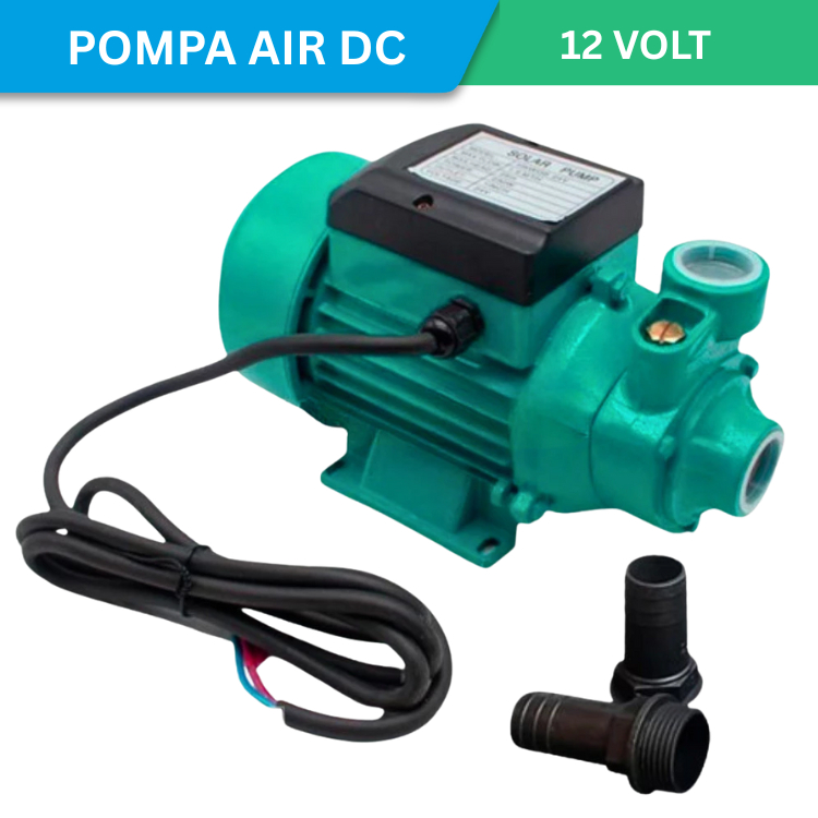 Pompa Air Perkebunan Tenaga Surya Pompa DC 12V Pompa Air Sawah  Solar Panel 180WAT