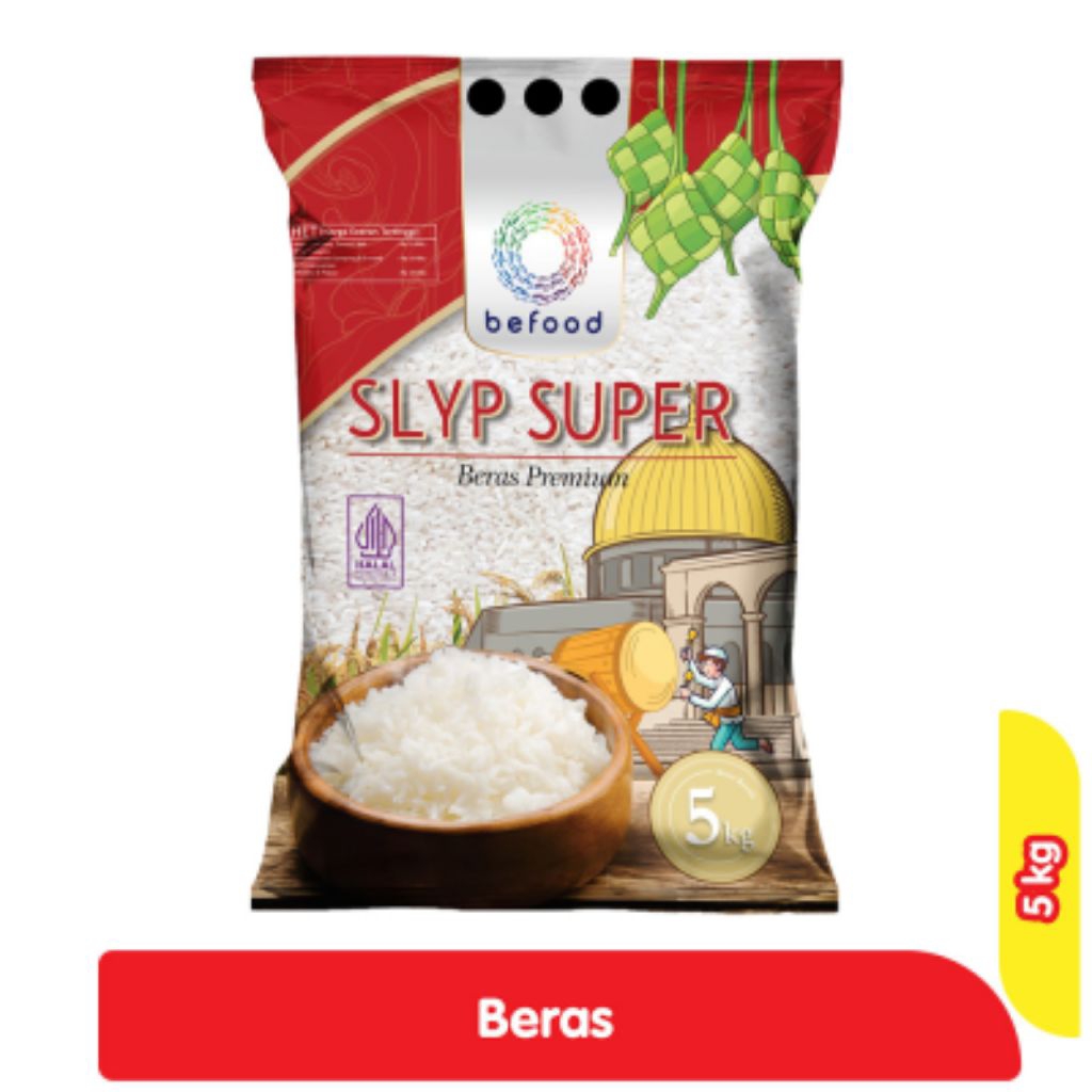 Befood Slyp Super Beras Premium 5 kg
