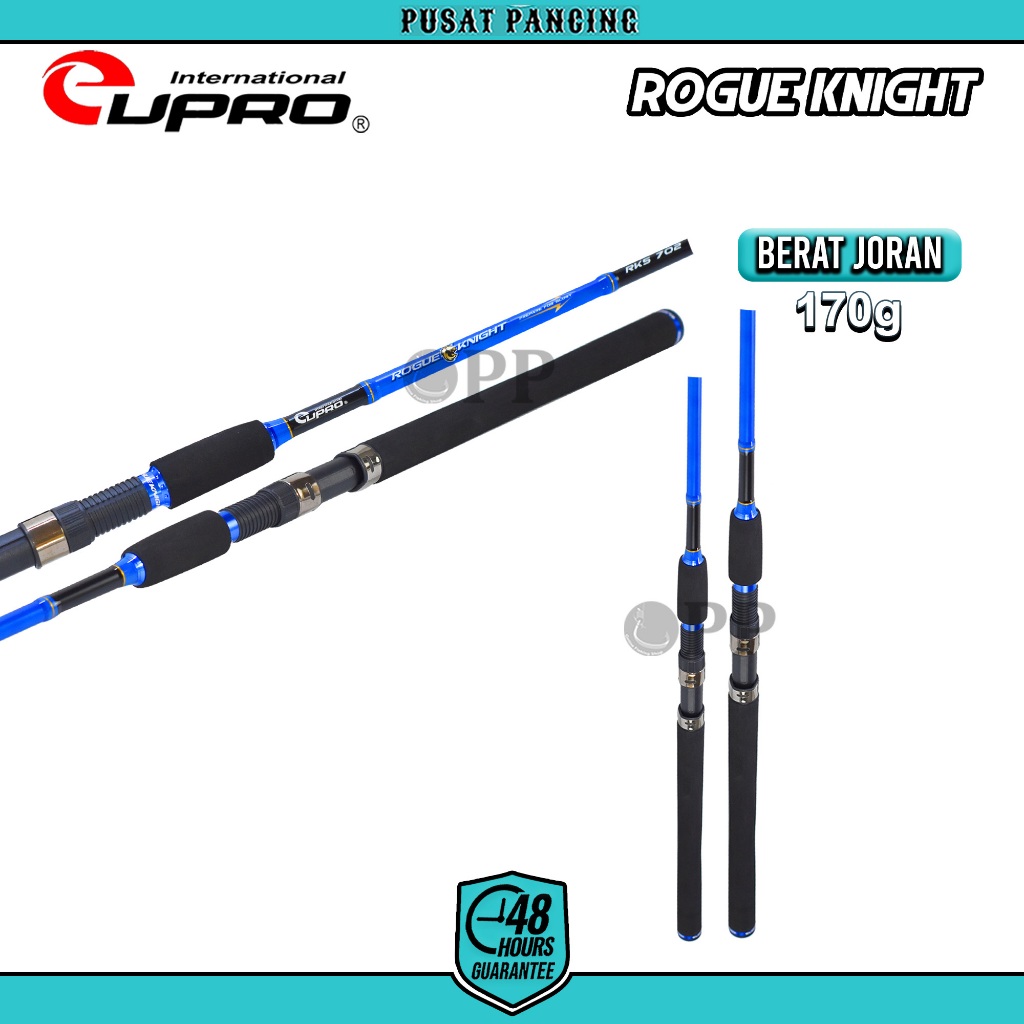 PUSATPANCING5 - Joran Pancing Spinning Eupro Rogue Knight Carbon Material 210CM - 240CM Spinning Jor