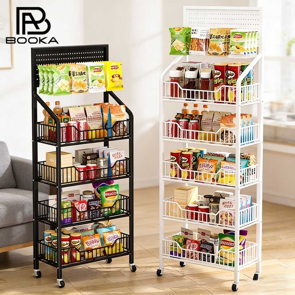 Rak Chiki Serbaguna Rak Supermarket Rak warung termurah Rak Snack Rak Besi Rak Troli