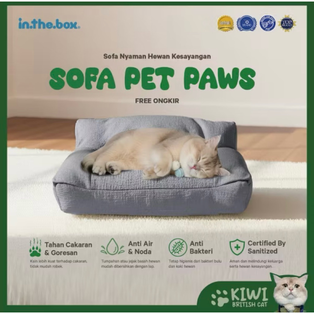 INTHEBOX Sofa Pet Paw