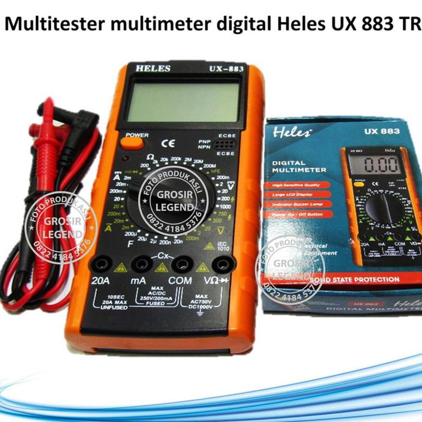 Multitester multimeter digital Heles UX 883 TR