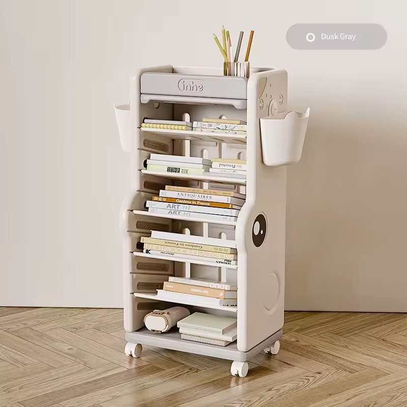 BUBEE PUPPY SIDE BOOKSHELF/ RAK BUKU PUTAR SERBAGUNA PUPPY