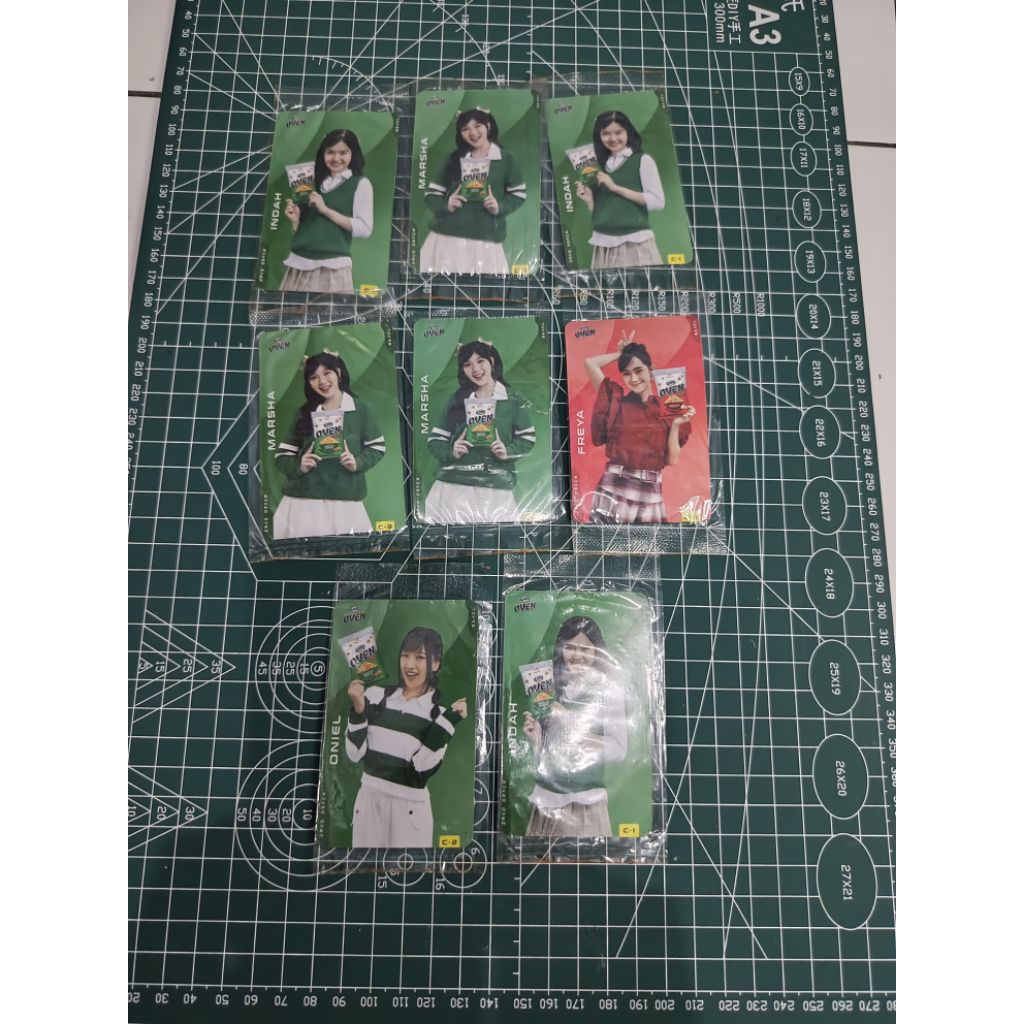 PC SUKRO OVEN X JKT48 X PC BIHUNKU X JKT48 X PC KIN YOGURT JKT 48 X STICKER JKT48