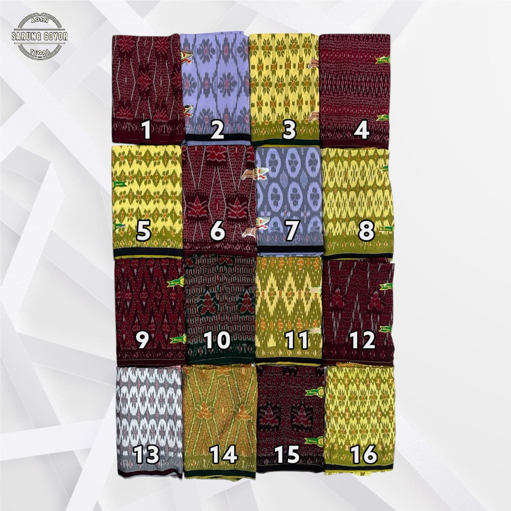 Sarung Goyor Tenun Botol Aulia Super 100% Viscose Rayon