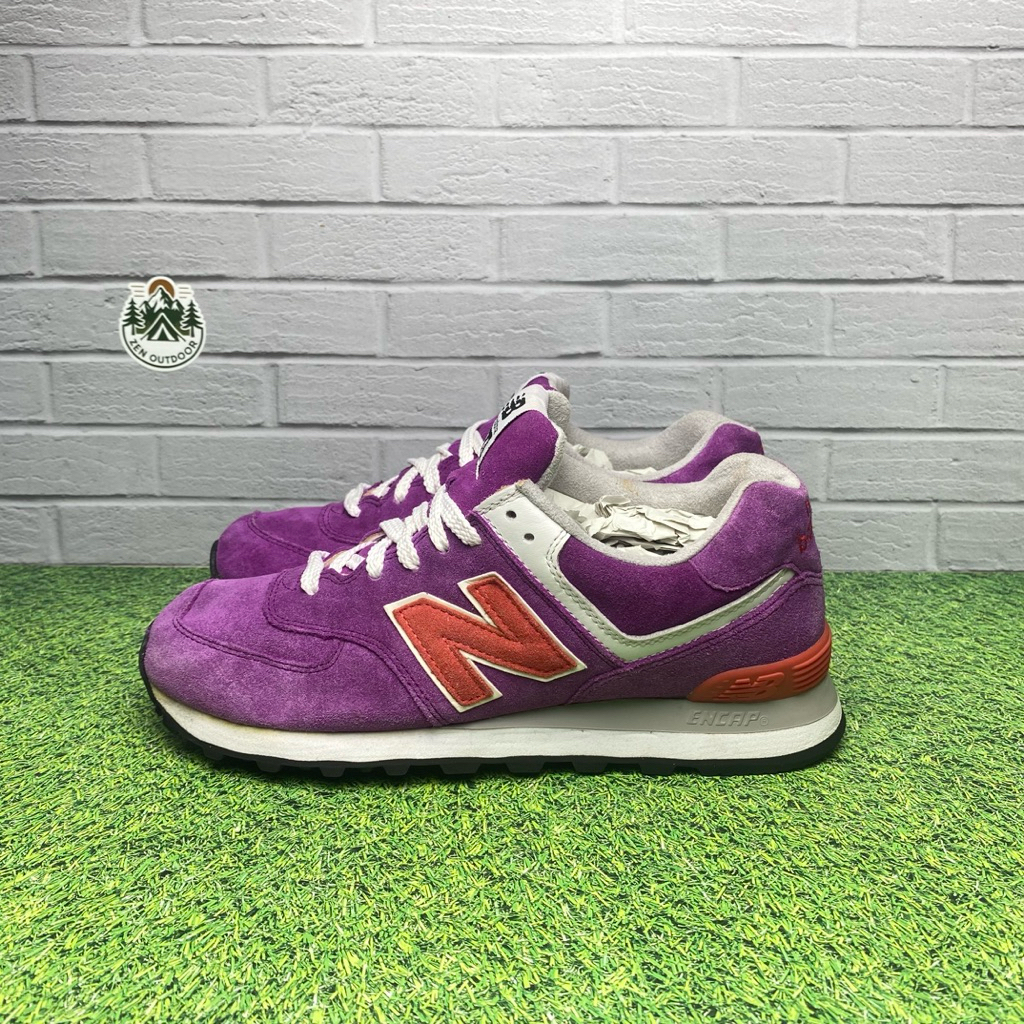 sepatu outdoor casual NB 574 purple Size 41,5