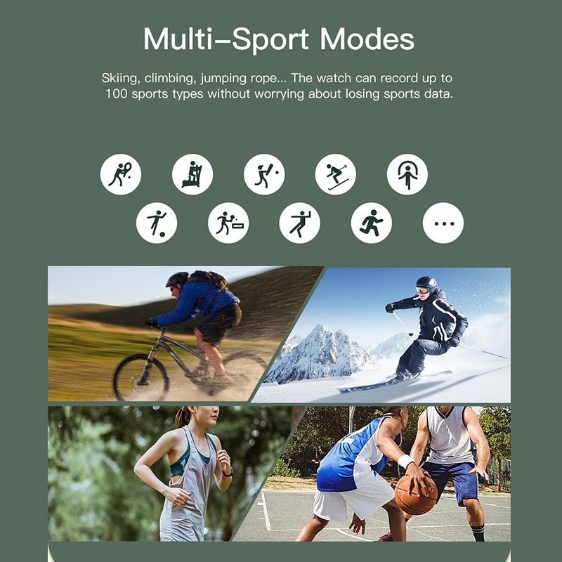 NEW [SPL CICILAN 0%] SAMSUNG SMARTWATCH T19F IPS 1.83" BLUETOOTH CALLS AI VOICE ASSISTANT 100+ SPORT