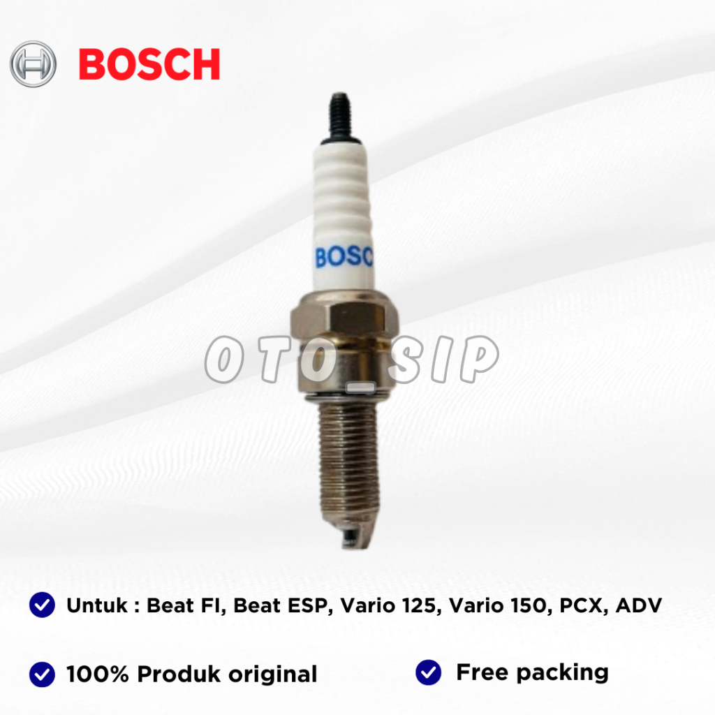 Busi Bosch UR5DC (CPR9EA9) untuk Motor BEAT FI BEAT ESP VARIO 125 150 PCX ADV