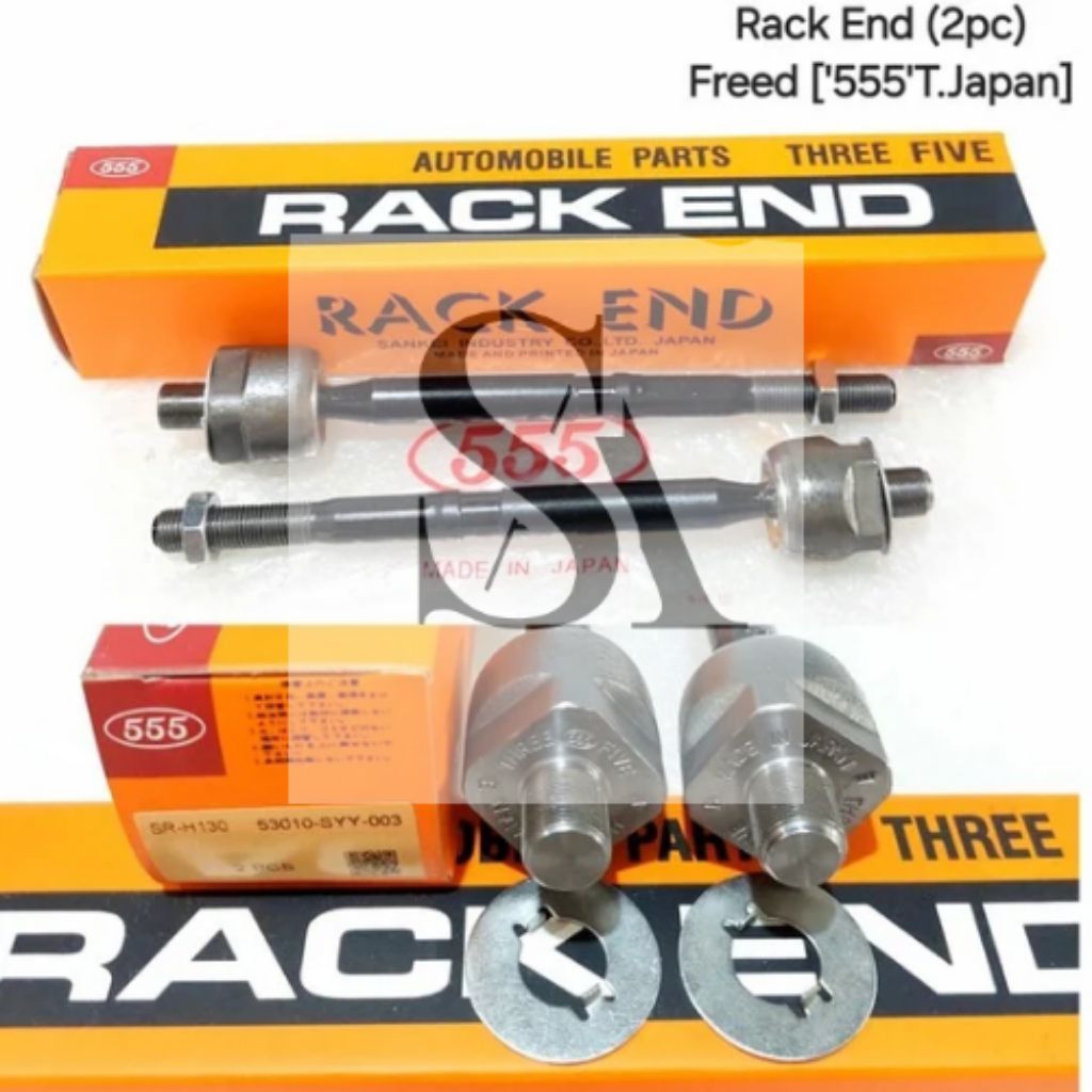 RACK END LONG TIEROD STABIL HONDA FREED ORIGINAL 555 JAPAN 1PCS