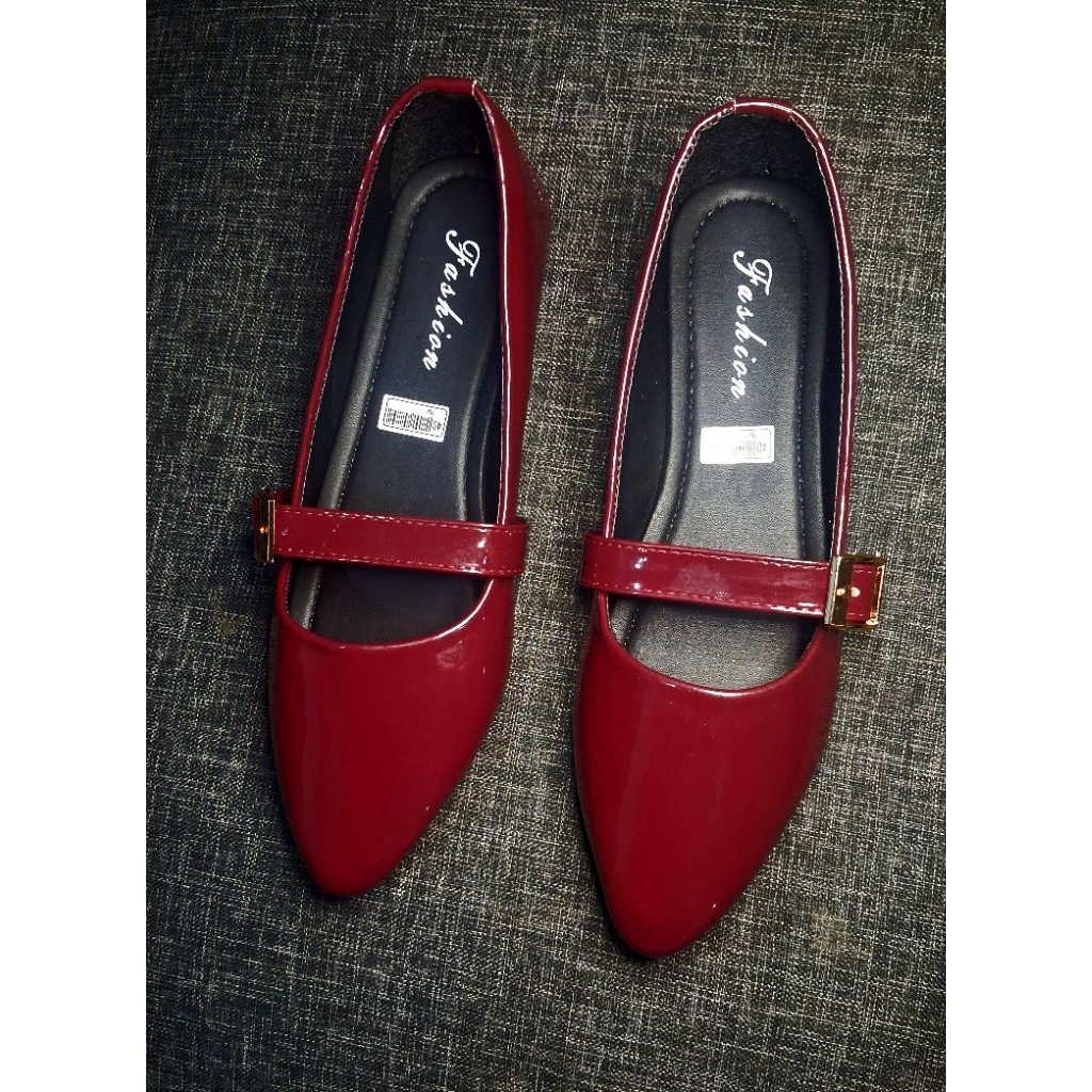 Flat Shoes Wanita/Sepatu Balet/Sepatu Santai/Sepatu Kerja Wanita