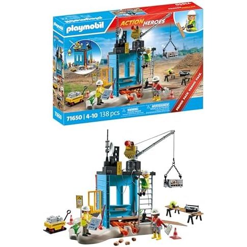 Playmobil Construction Site