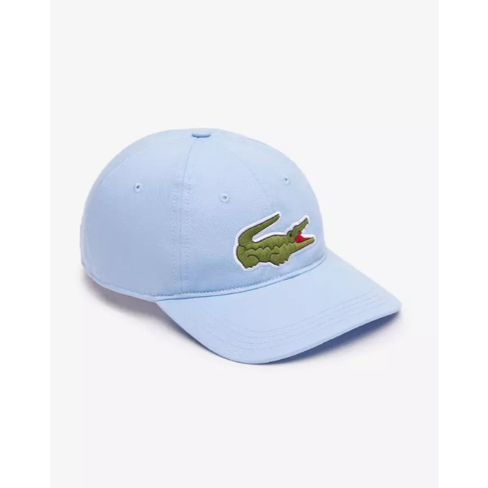 TOPI Lacoste Cap Hat Adjustable Cotton Twill Light Blue Men's Women's DJOKOVIC Unisex One Size RK987