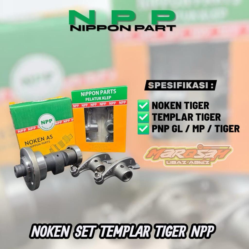 NOKEN AS TIGER NPP NOKEN AS TIGER STANDART ORIGINAL NPP MARQSAH RACING SHOP