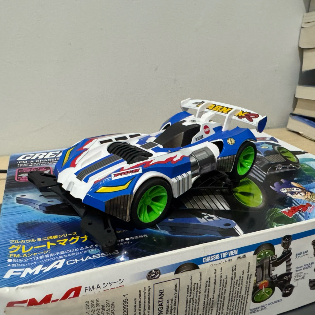 tamiya great magnum rakit pajang