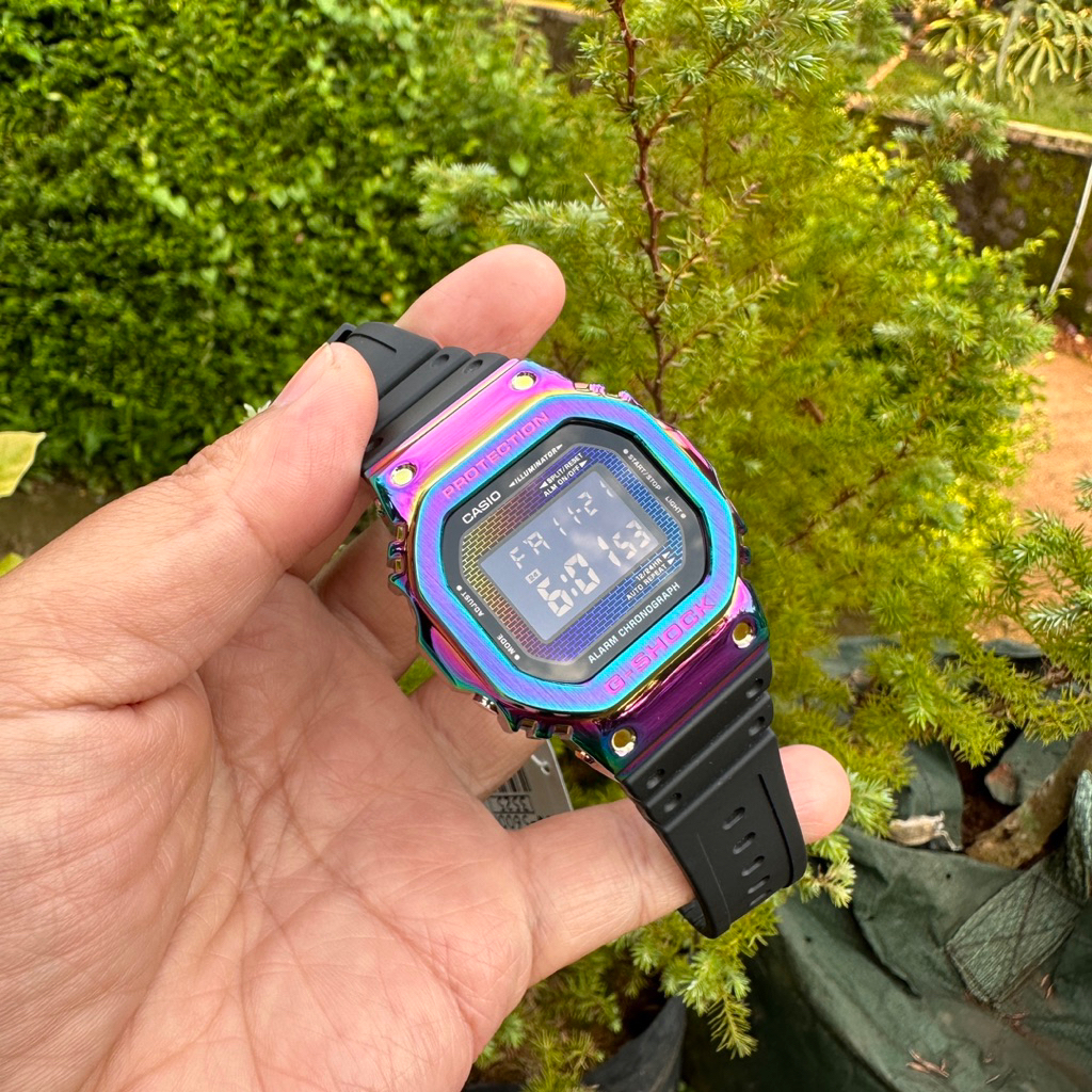 gshock dw5600rw g-shock dw-5600rw custom bezel metal new