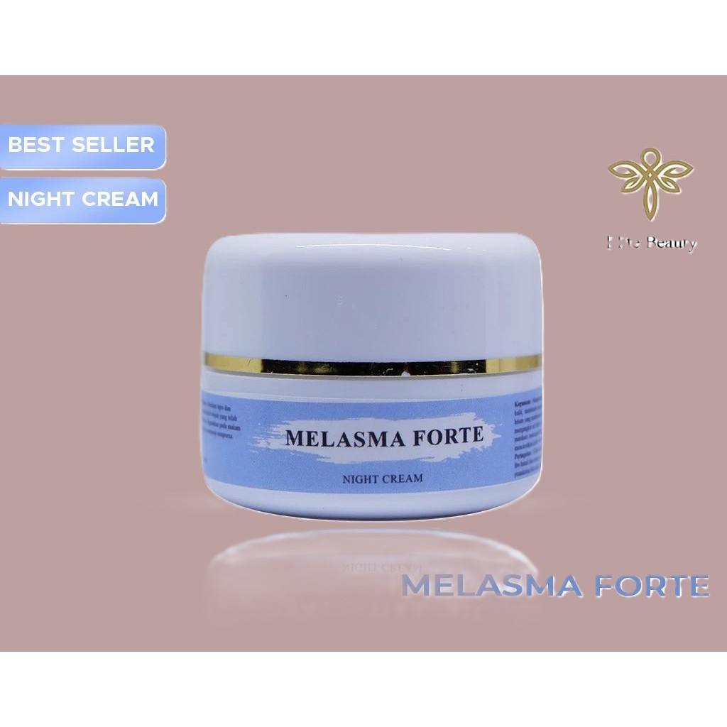 THERASKIN NIGHT CREAM MELASMA FORTE | KRIM MALAM FLEK BERAT