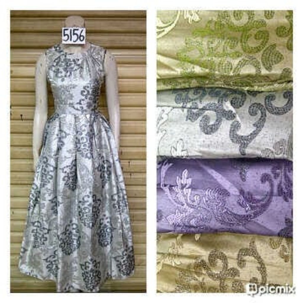 (KODE 5156) Dress Jodha / Dress Kondangan / Dress Hordeng