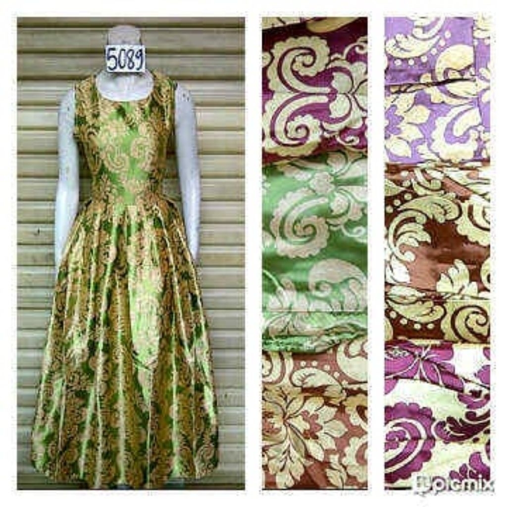(KODE 5089) Dress Jodha / Dress Kondangan / Dress Hordeng
