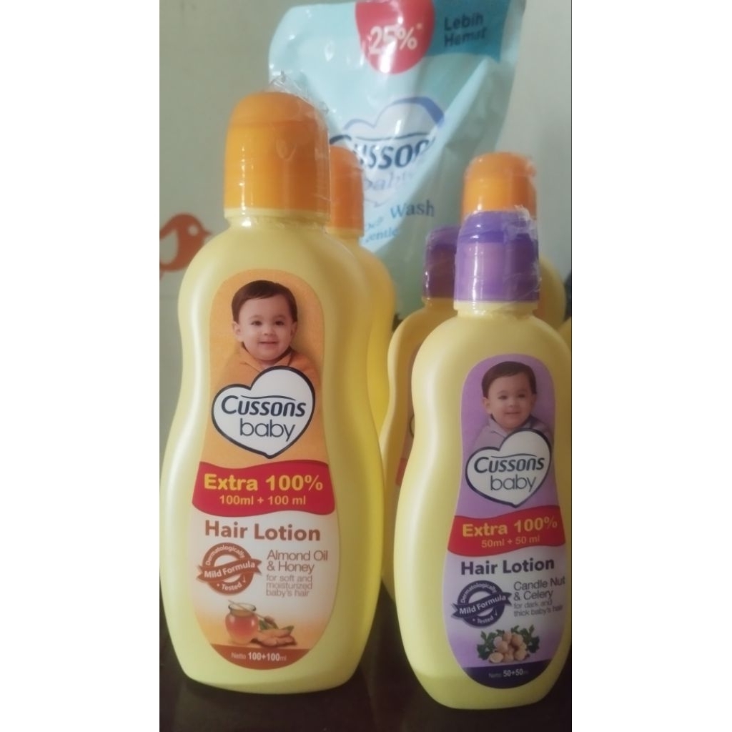 Hair Lotion Cussons baby