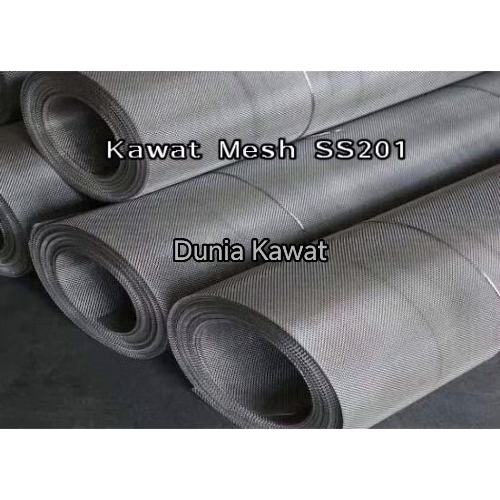 Kawat Mesh 30 Stainless SS201- Wiremesh - KawatLoket- Kawat ayakan Stainless