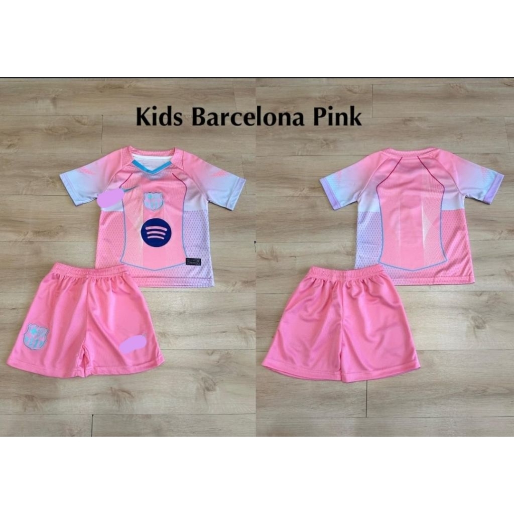 Stelan Setelan Jersey Kaos Baju Sepak Bola Barca Barka Barce Barcelona Home Away 3rd Third 4th Train