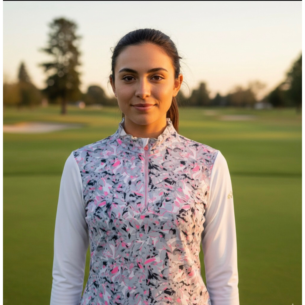 Kaos Baselayer  Wanita GREGNORMAN GOLF  90 Bahan Tipis Original Second Preloved