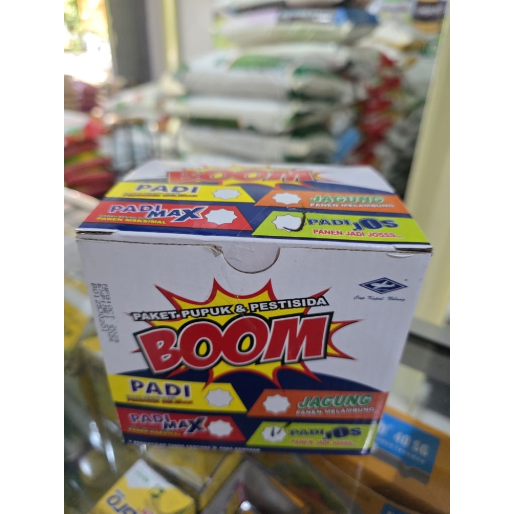 Boom padi jos