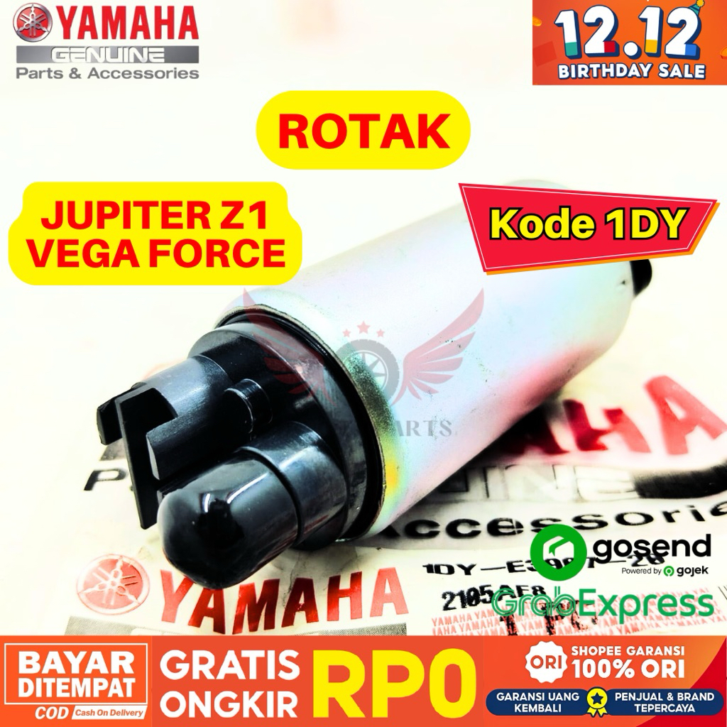 1DY ROTAK DINAMO FUEL PUMP JUPITER Z1 ORIGINAL YAMAHA GENUINE PARTS, ROTAK JUPITER Z1, ROTAK ORIGINA