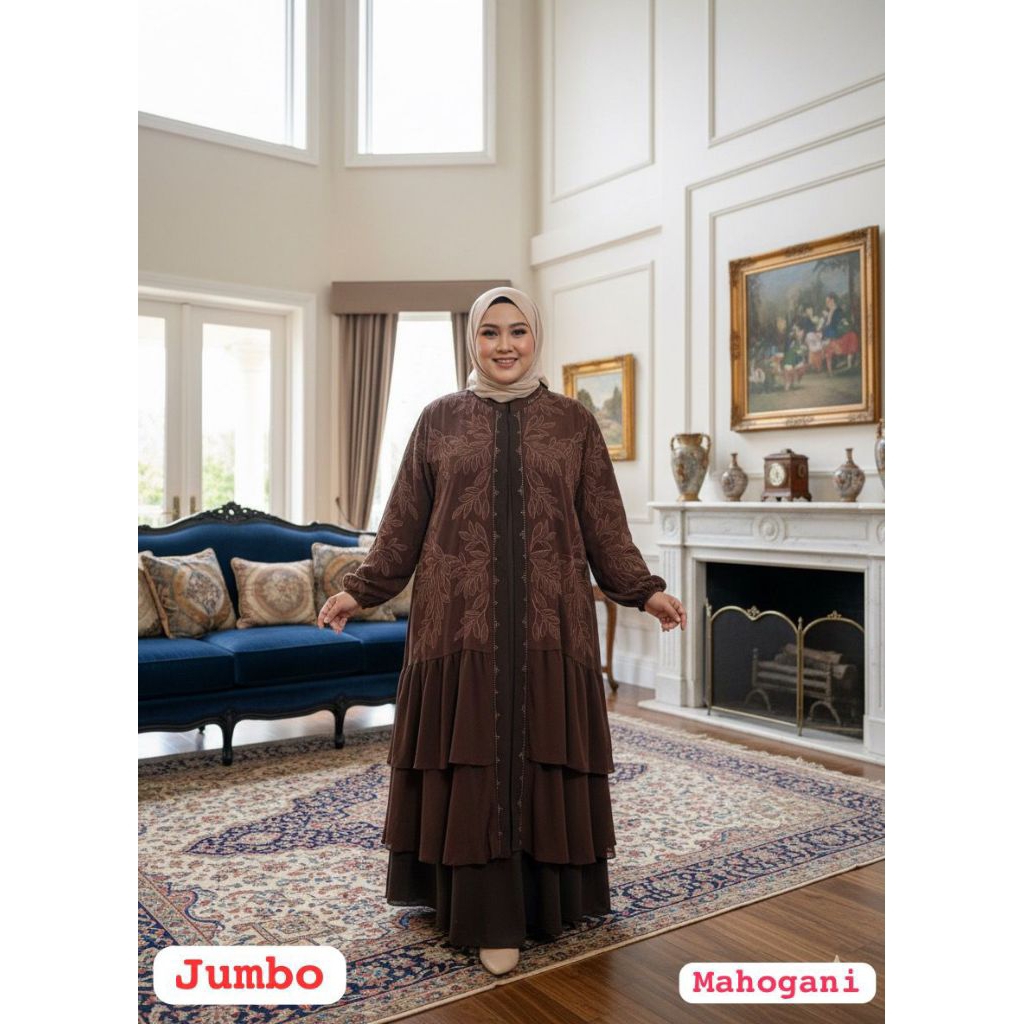 gamis nazifa jumbo bordir