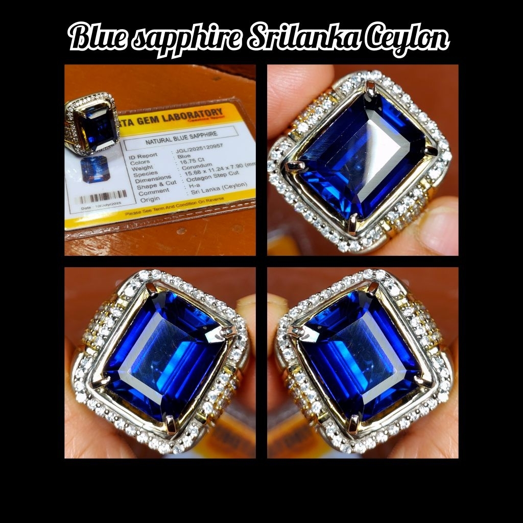 BATU PERMATA ROYAL BLUE SAPPHIRE SRILANKA