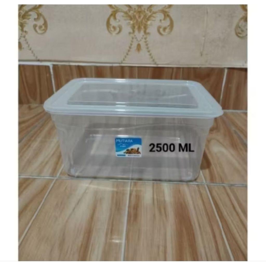 kotak bekal plastik KMP 2500 ML / sealware serbaguna