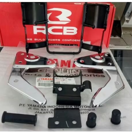 BREKET BARKET KUPINGAN DUDUKAN LAMPU DEPAN RX KING NEW 2002-2006 ORIGINAL ASSY