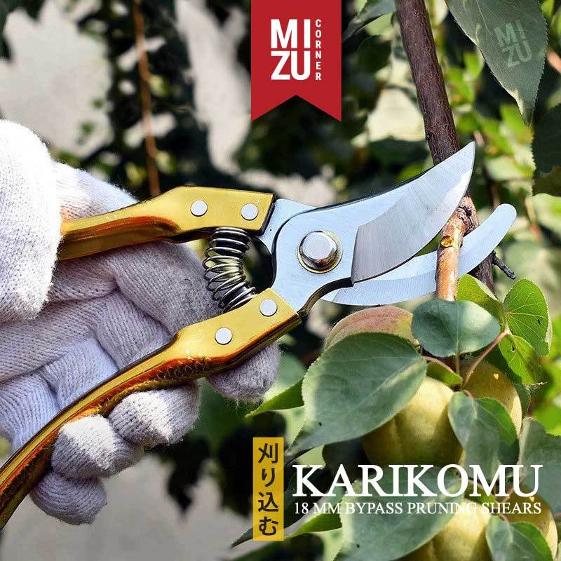MIZU KARIKOMU Bypass Pruning Shears Gunting Taman Gunting Stek Bonsai Gunting Dahan Ranting Pohon