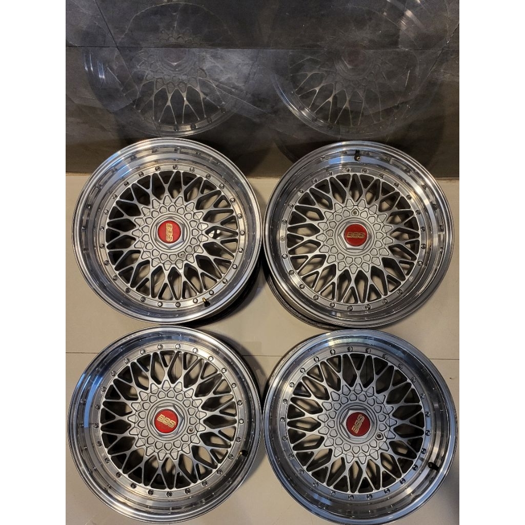 Velg bbs rs r18 bmw mercy jepang e36 e46 e90 f30 e34 e39 e60 x1 x3 x5 w203 w204 w211 w212 w140 civic