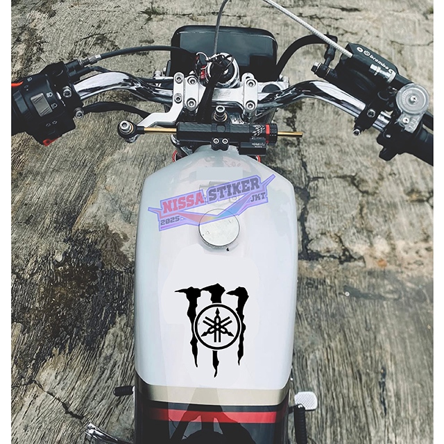 sticker cutting yamaha rx king M