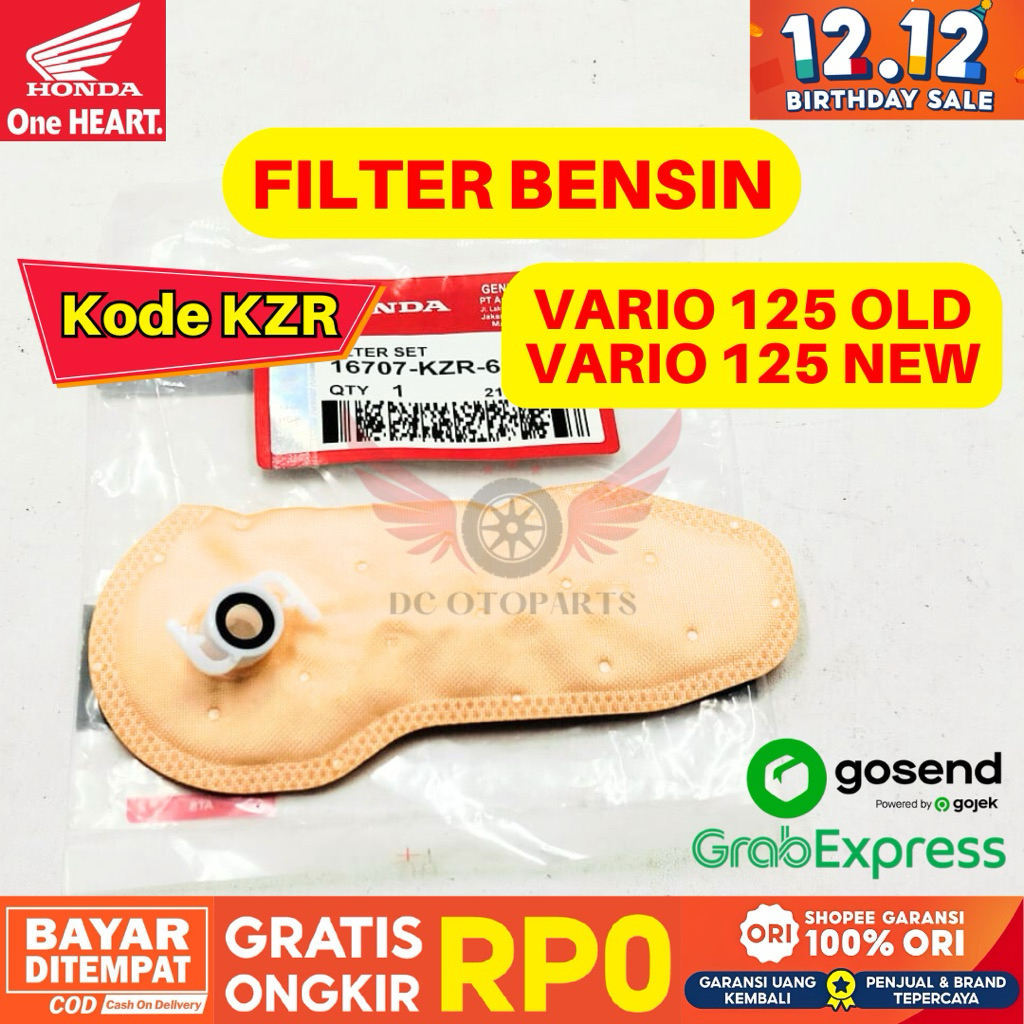 KZR FILTER BENSIN VARIO 125 ORIGINAL AHM HONDA, FILTER BENSIN ORIGINAL HONDA VARIO 125 TECHNO, FILTE