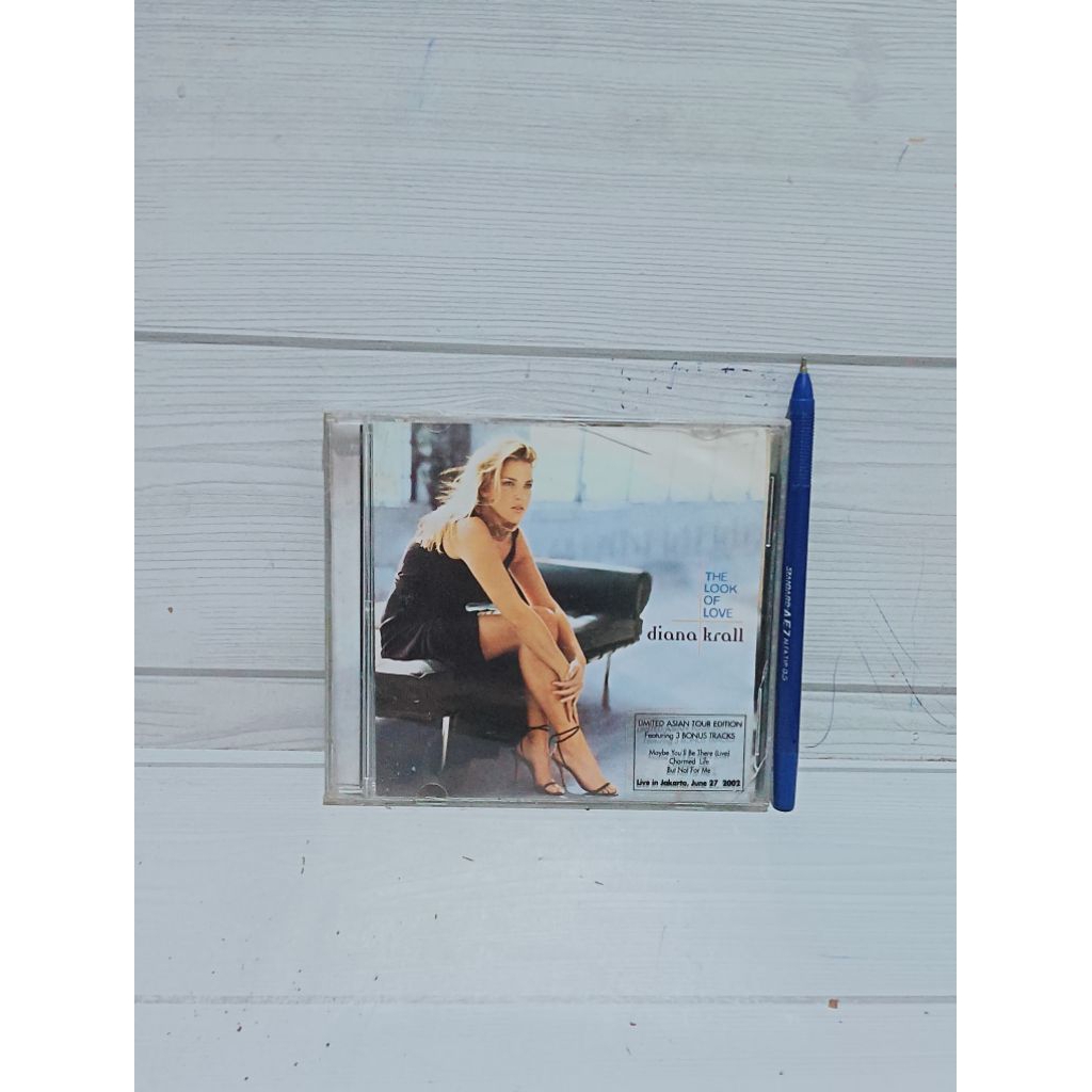 KASET CD diana krall THE LOOK OF LOVE