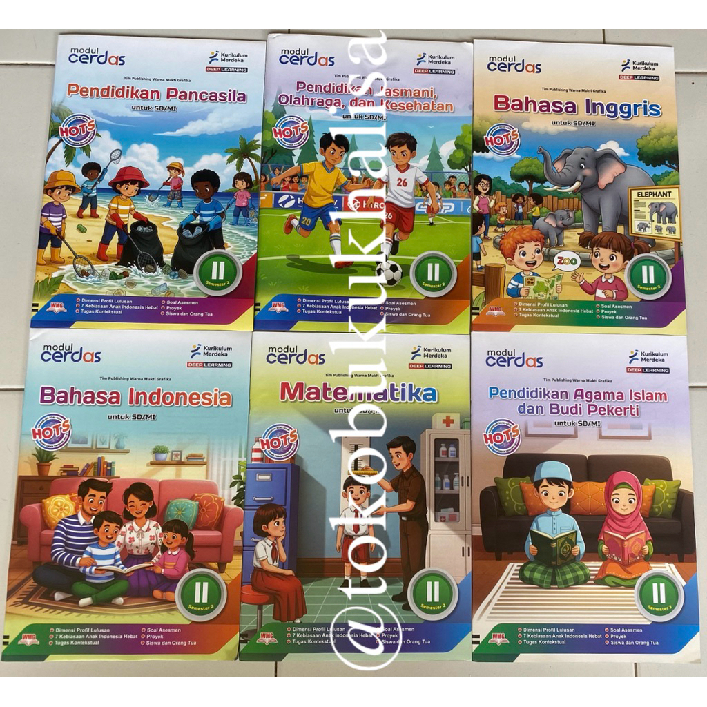LKS CERDAS SD KELAS 2 SEMESTER 2