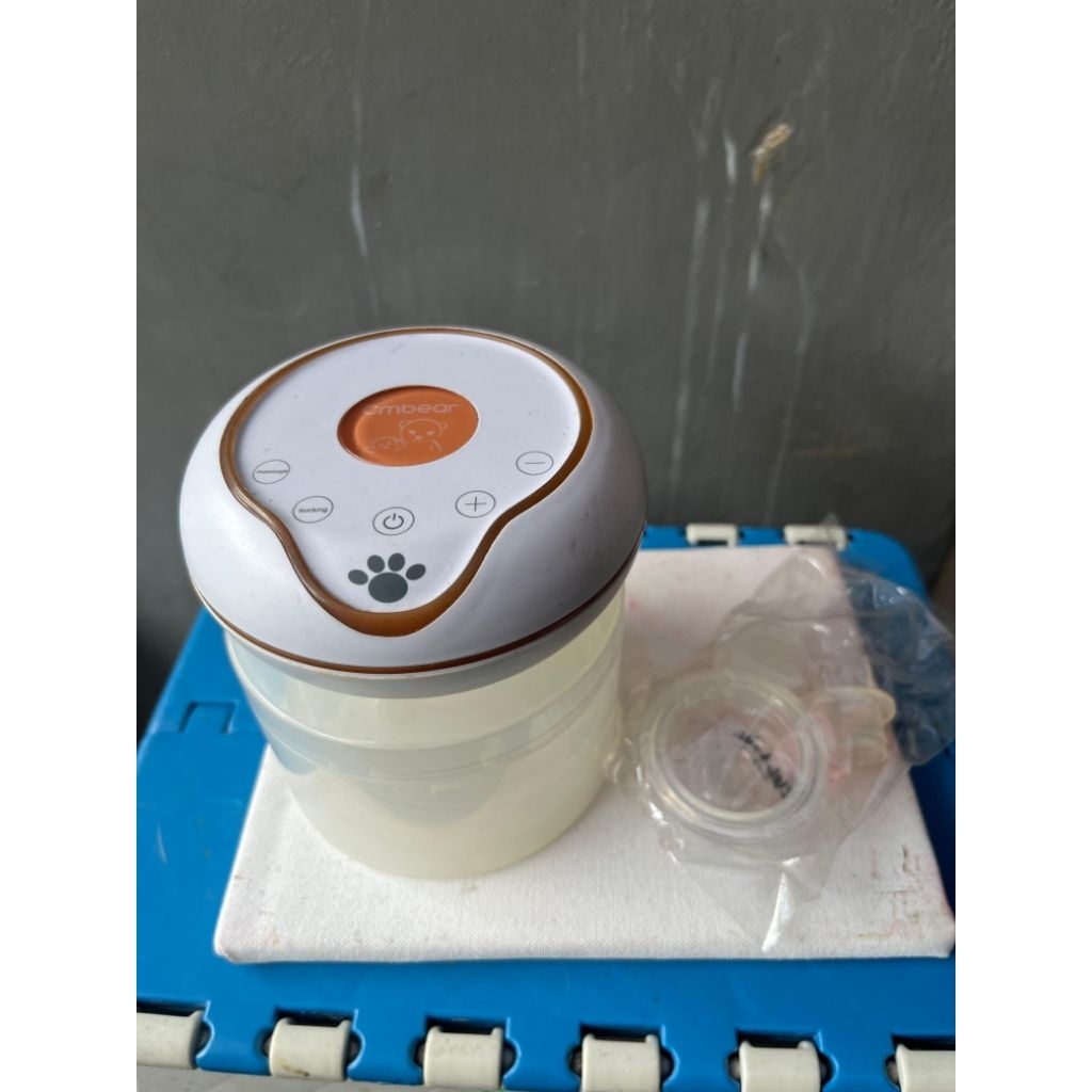 Preloved Mesin Pompa Asi Cmbear//Breast pump Cmbear//free tampungan asi