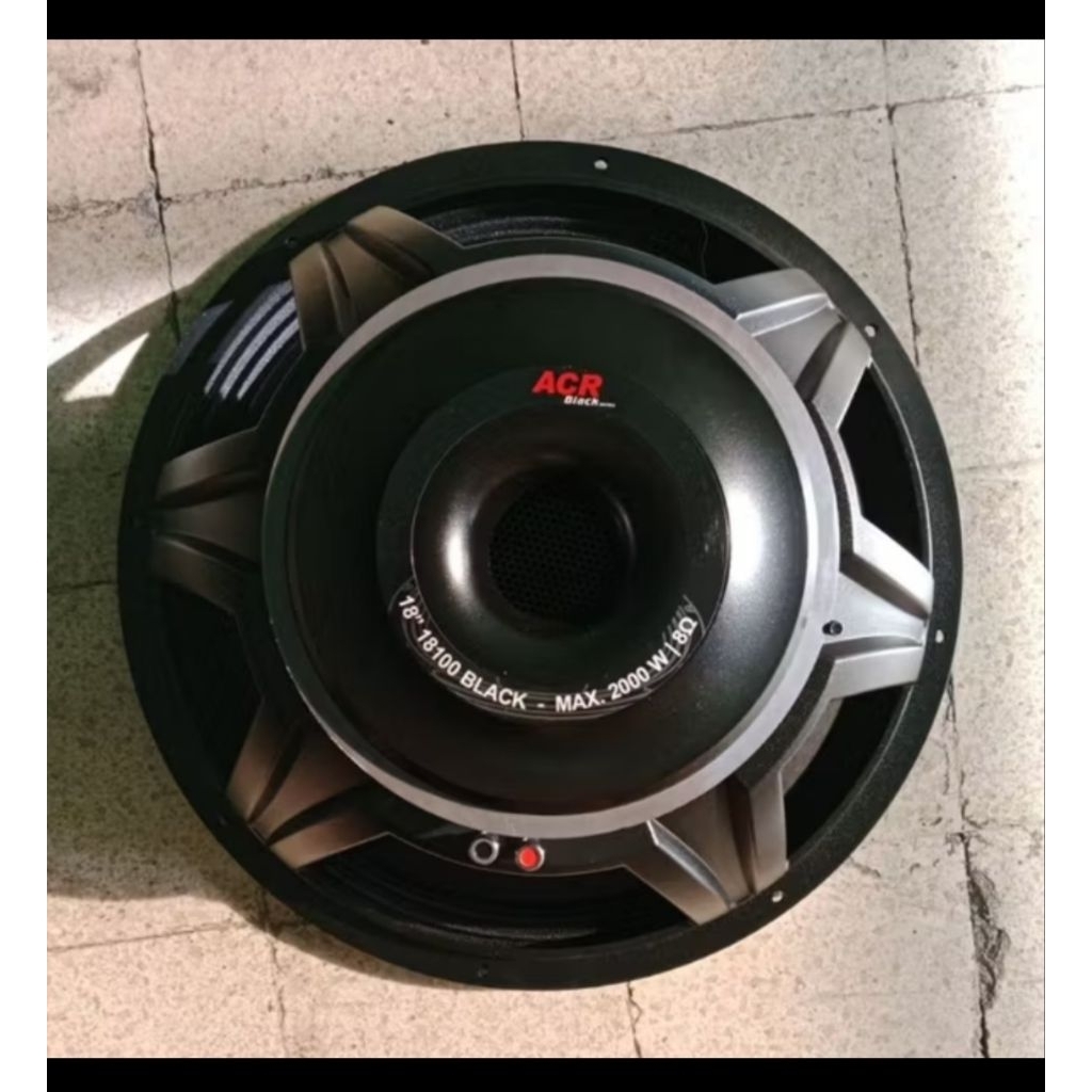 SEPEKR ACR 18IN 18100 BLACK 2000WAT 8OHM WOFERR