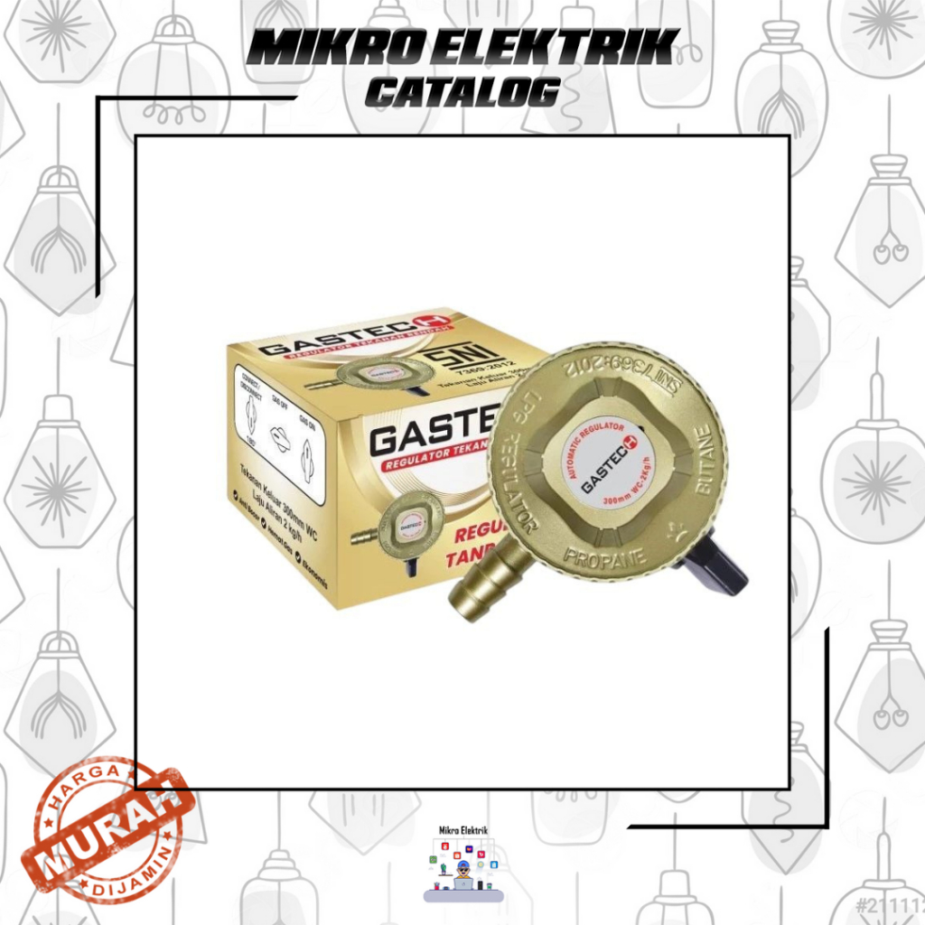 Regulator Gas GASTECH Otomatis