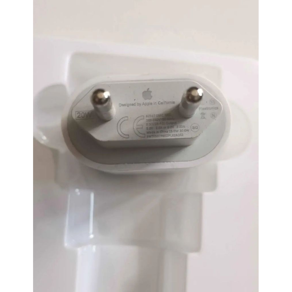 charger iphone original 20w gras