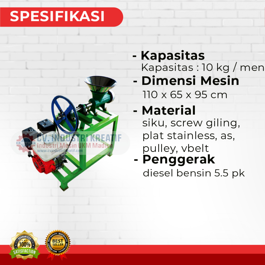 Mesin Giling Sambel Pecel kecil