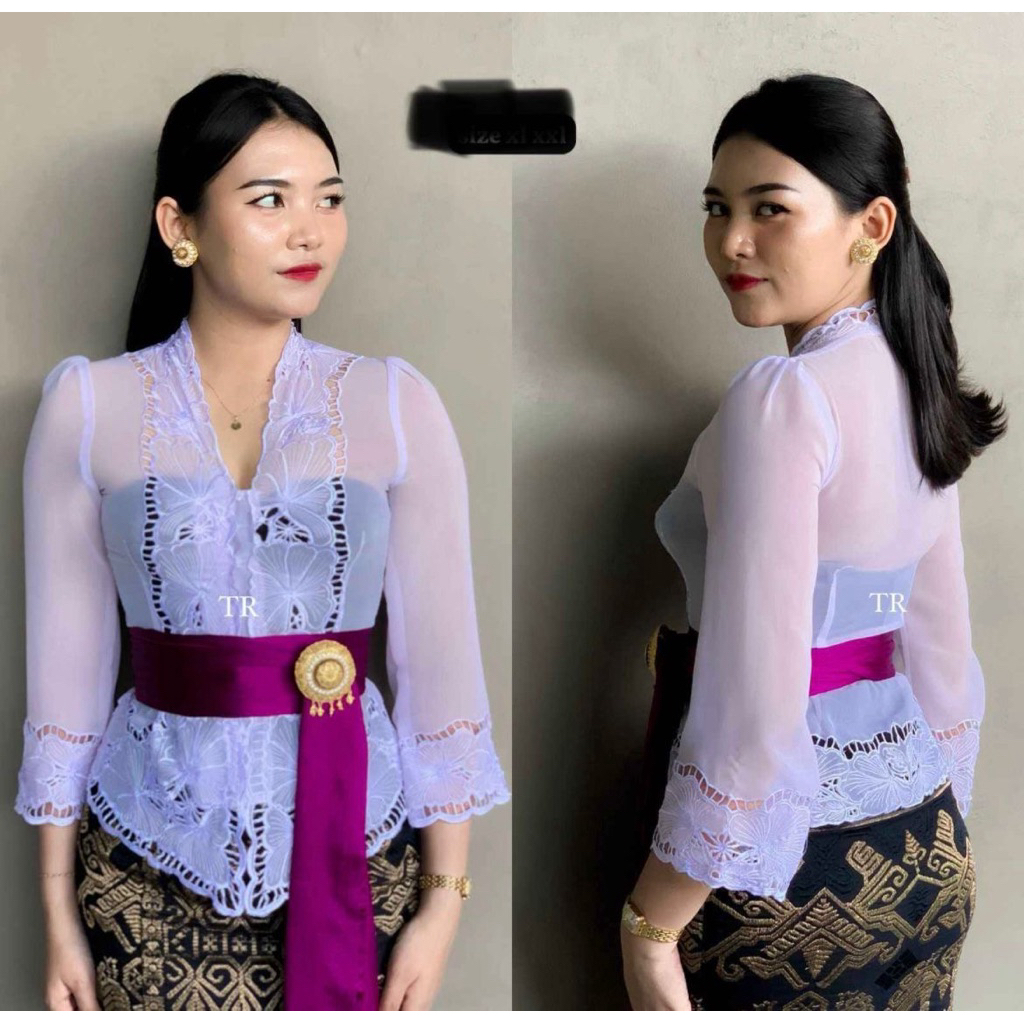 kebaya jadi bordir terlaris termurab terbaru kebaya jadi bali brokat kebaya encim kebaya kutu baru