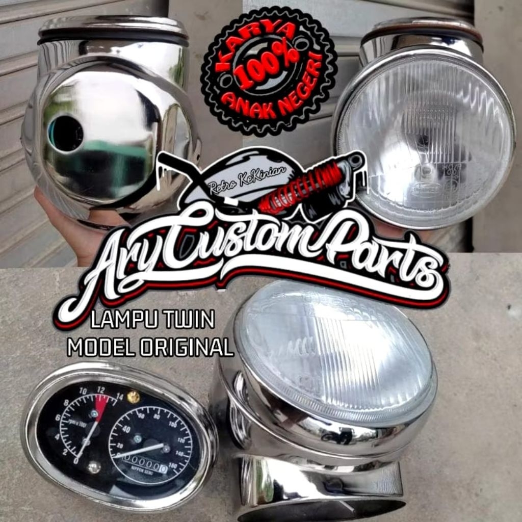 Lampu twin speedometer cb 100 cb twin cb dream cb twin