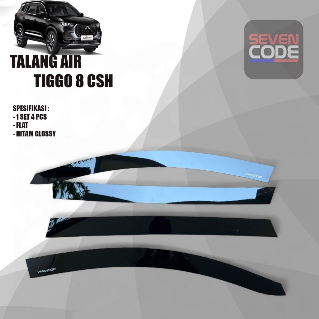 TALANG AIR TIGGO 8 CSH FLAT / SIDE VISOR TIGGO 8 CSH FLAT