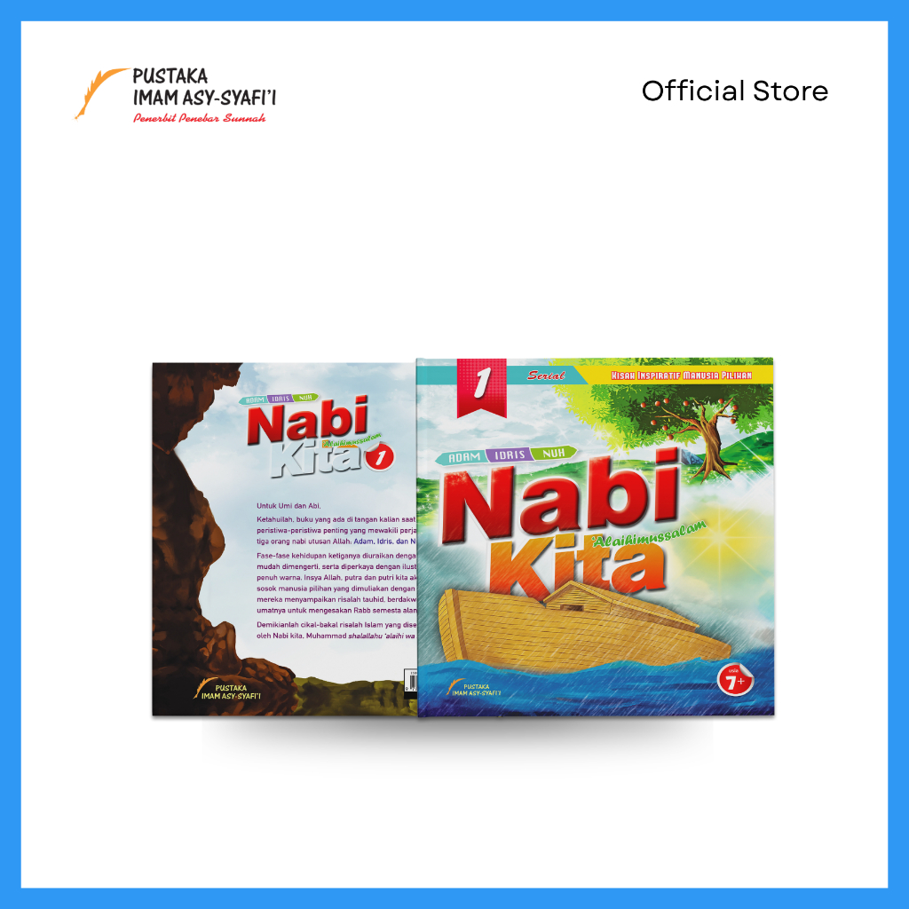 Pustaka Imam Syafii - Buku Kisah Nabi Kita 1 - Adam Idris Nuh - Buku Cerita Anak Islami